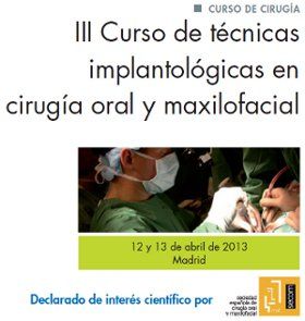 Curso técnicas implantológicas